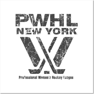 NEW YORK - PWHL RETRO Posters and Art